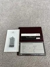 Patek Philippe Papers Certificate 3571/1 Booklets Leather Holder 4