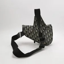 Dior Saddle Iconic Embroidered Print Monogram - Excellent #ZN90GY 4