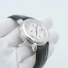 Audemars Piguet Millenary Chronograph 25822ST Silver Roman Automatic B&P 2