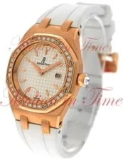 Audemars Piguet Royal Oak ' Diamond Rose Gold White 67621OR.ZZ.D010CA.01 3