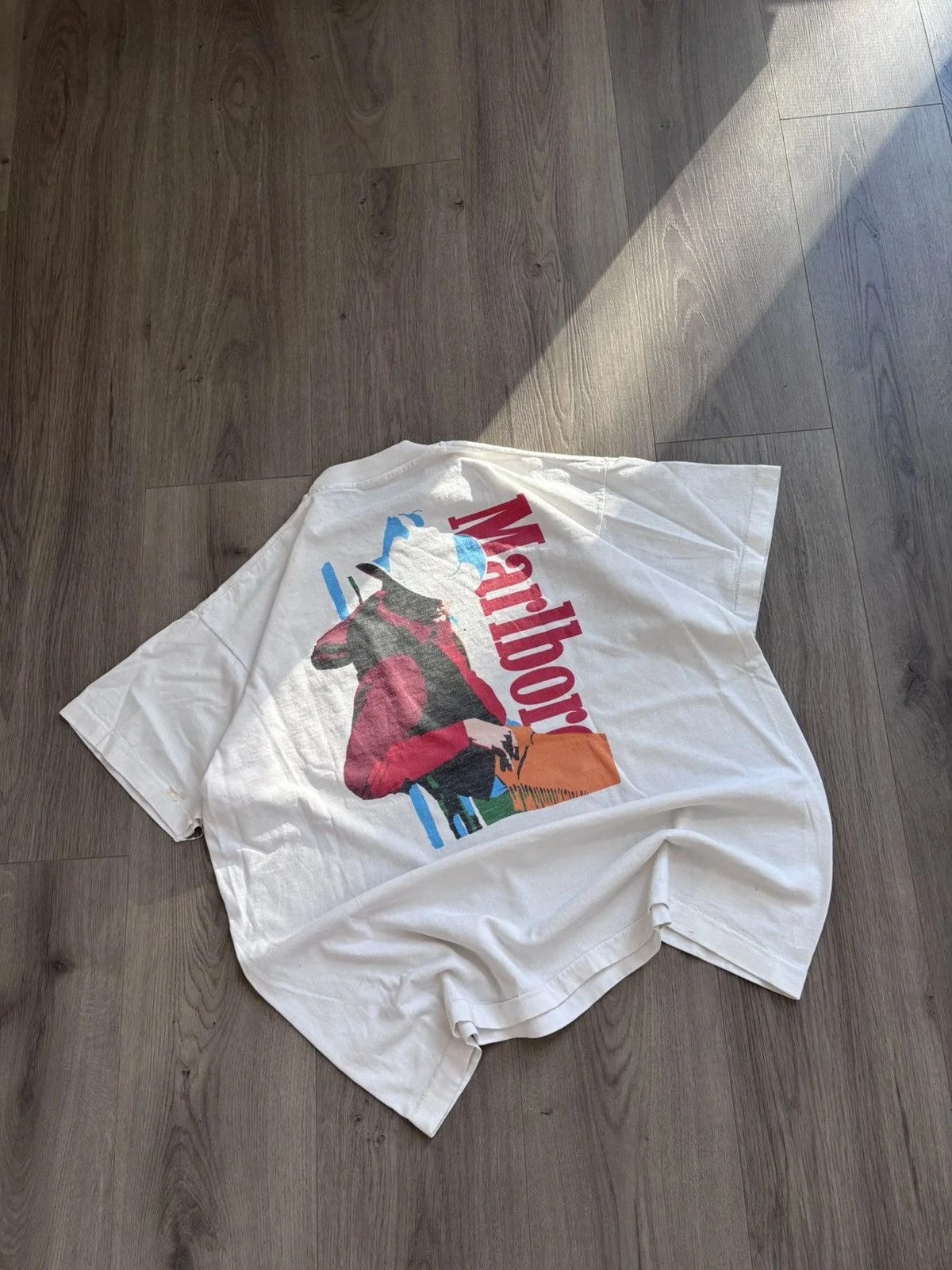 90’s Marlboro T-Shirt Western Graphic Tee — streetwear — resale