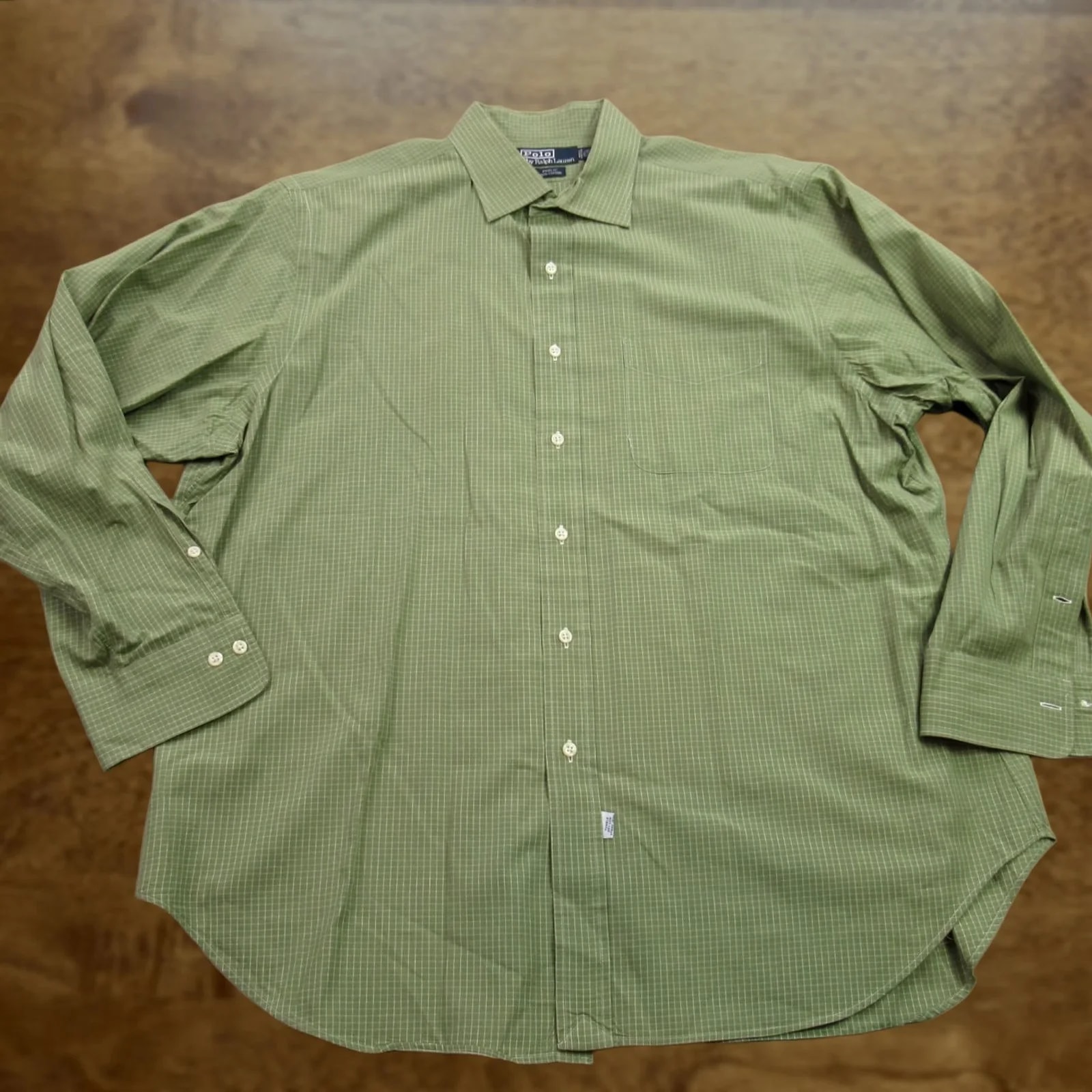 Polo Ralph Lauren — Polo Ralph Lauren Shirt Checks Long Sleeve Button Front — streetwear — resale