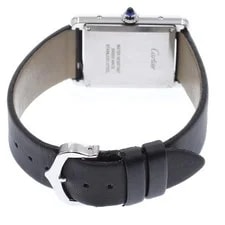 Cartier Tank Must LM W4TA0017 25mm SS Silver #C19082 2