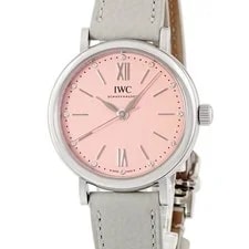 IWC — IWC Portofino Automatic 34 IW357417 Original Factory Diamond Pink Bar Roma — Watch — resale