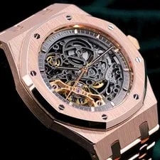 Audemars Piguet — Audemars Piguet Royal Oak Double Balance Wheel Openworked SET 15407OR — Watch — resale