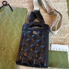 Gucci — Gucci GG Marmont Mini Logo From Japan — Handbag — resale