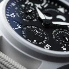 IWC Big Pilot's Perpetual Calendar Top Gun Lake Tahoe White Ceramic 4