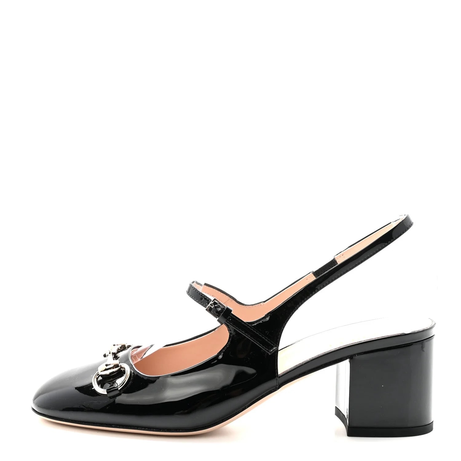 Gucci — Horsebit Slingback 38 — Designer Shoe — resale