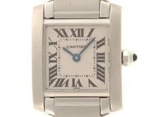 Cartier — Cartier Tank Française SM W51008Q3 Stainless Steel 20mm White Dial Quartz #DW633 — Watch — resale