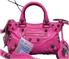 Balenciaga — Authentic Balenciaga Mini City Crinkled — Handbag — resale