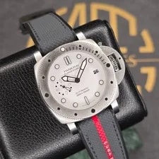 Panerai Luminor Marina Submersible Bianco PAM02223 42MM Auto Steel Warranty B&P 4