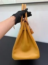 Hermès Birkin 35 Sable HW Flap Top Handle 4