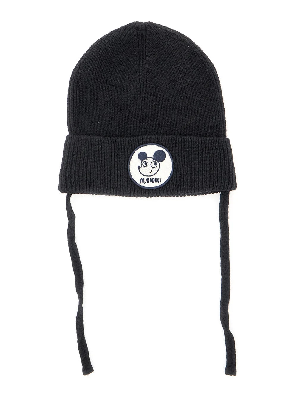 Mini Rodini — Mini Rodini 257651059 Logo-Patched Blend Beanie — Beanies — Accessory — resale
