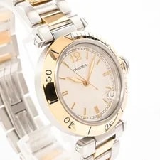 Cartier Pasha C W31028N1 Watches / Silver Mechanical Automatic 4