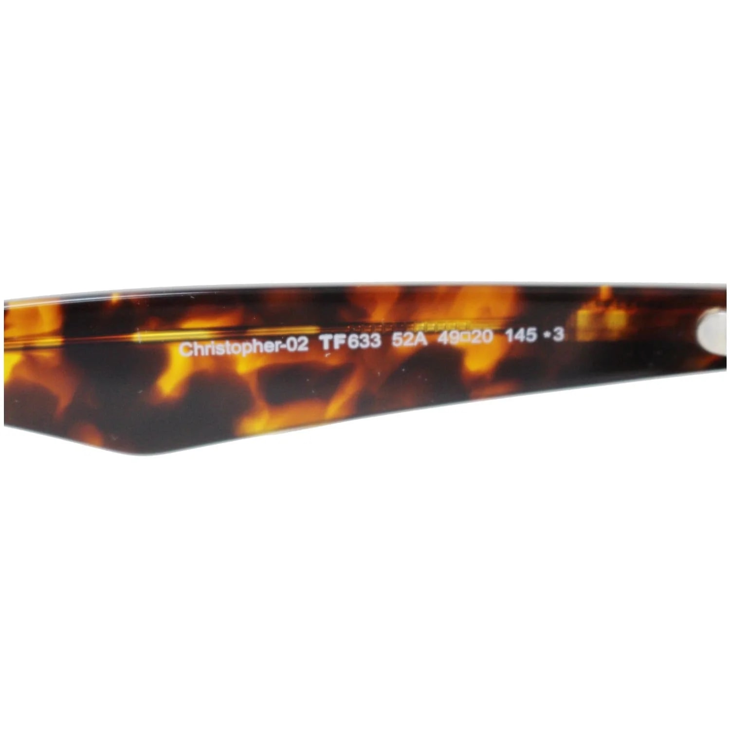 TOM Ford Christopher FT0633 52A 49 Round Sunglasses Lens 4