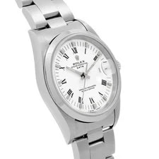 Rolex Oyster Perpetual Date 15200 34mm Stainless Steel White #WW2062 3
