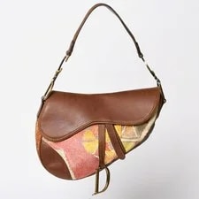 Dior — Christian Dior Kilim Saddle RU 0062 Woven Fabric 99 — Handbag — resale