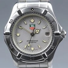 TAG Heuer 2000 Professional 962.213R Silver Quartz Japan 3
