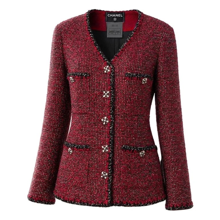 Chanel — Chanel Legendary CC Gripoix Buttons Jacket 42 FR — Clothing — resale