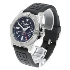 Breitling A32390 Avenger II GMT Date Automatic Black Stainless Steel 3