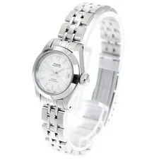 Tudor Prince Date 92500 23mm SS Silver #C19822 2