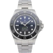 Rolex Sea-Dweller Deep Sea D Blue 126660 Stainless Steel mensWatch Blue Grad... 2