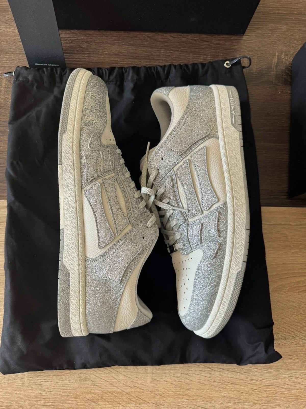 Amiri — Amiri Skel Top Low Shimmer “ ” — Sneaker — resale