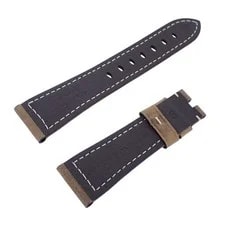 Stored Item: Panerai Genuine Leather Belt for , 22, Brown 2