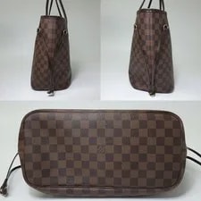 NO Tariff Authentic Louis Vuitton Neverfull Daily CLA789 4