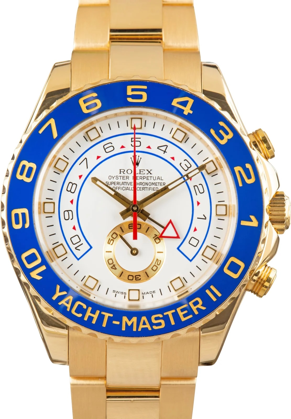 Rolex — Rolex Yacht-Master II 18k Yellow Gold Ref 116688 — Watch — resale