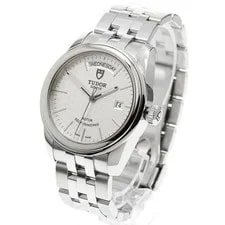 Tudor Glamour Date-Day 56000 39mm SS Silver Dial Automatic Day-Date #C8289 2