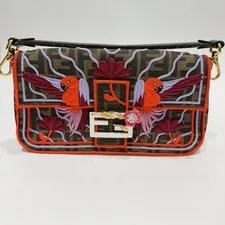 Fendi — Fendi Baguette Embroidered Classic — Handbag — resale