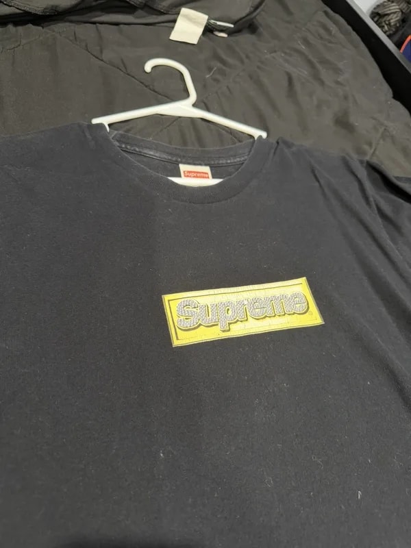 Supreme — 2013 Supreme Bling Box Logo Tee — streetwear — resale