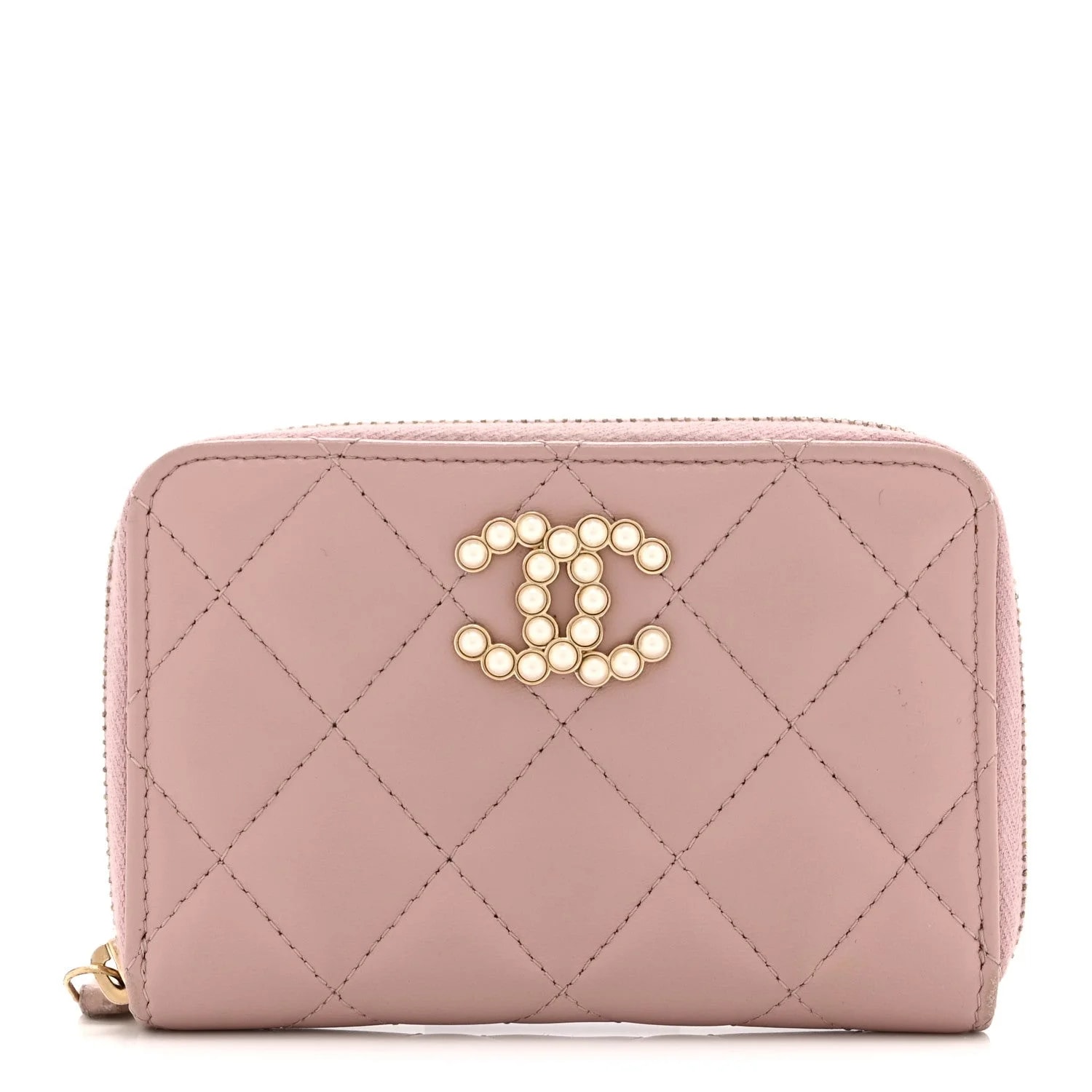 Chanel — CC Zip Around Coin Purse Wallet — Accessory — resale