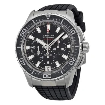Zenith — El Primero Flyback Automatic Black Dial 03.2060.405/21.R515 — Watch — resale