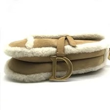 Excellent Condition Christian Dior Saddle Mouton Hand la 3