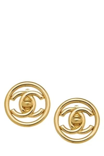 Chanel — 'CC' Turnlock in Circle Large — Jewelry — resale