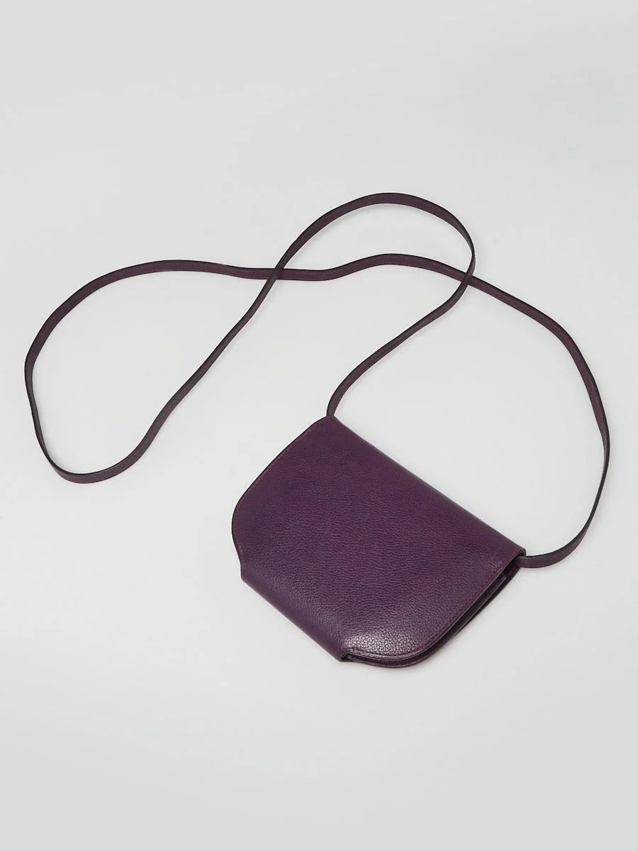 Hermes Ultraviolet Evercolor Palladium Plated Convoyeur 3