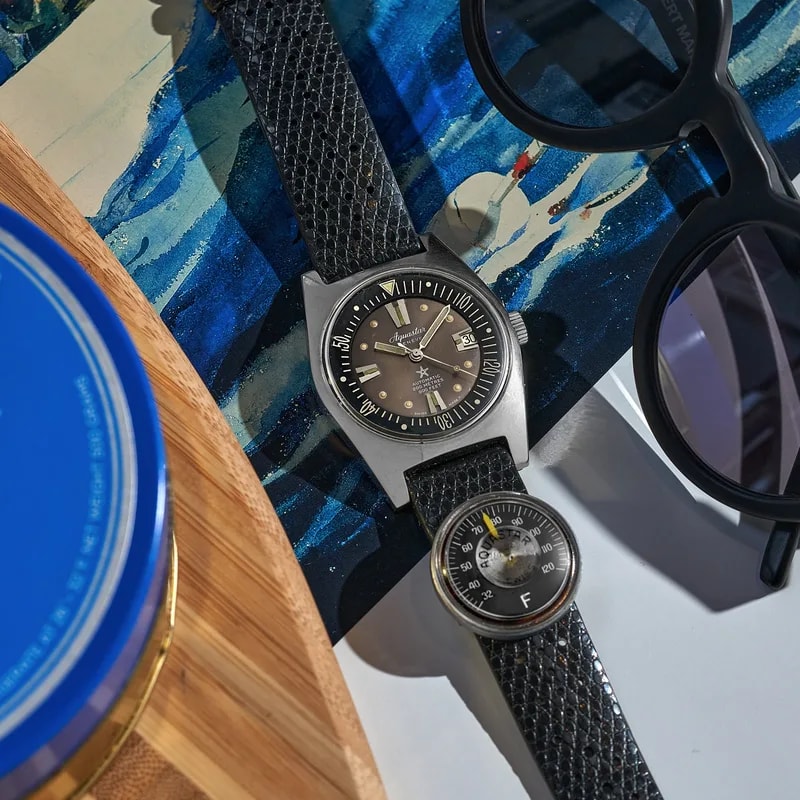 1960s Aquastar 63 Ref. 1701 With Thermometer 3
