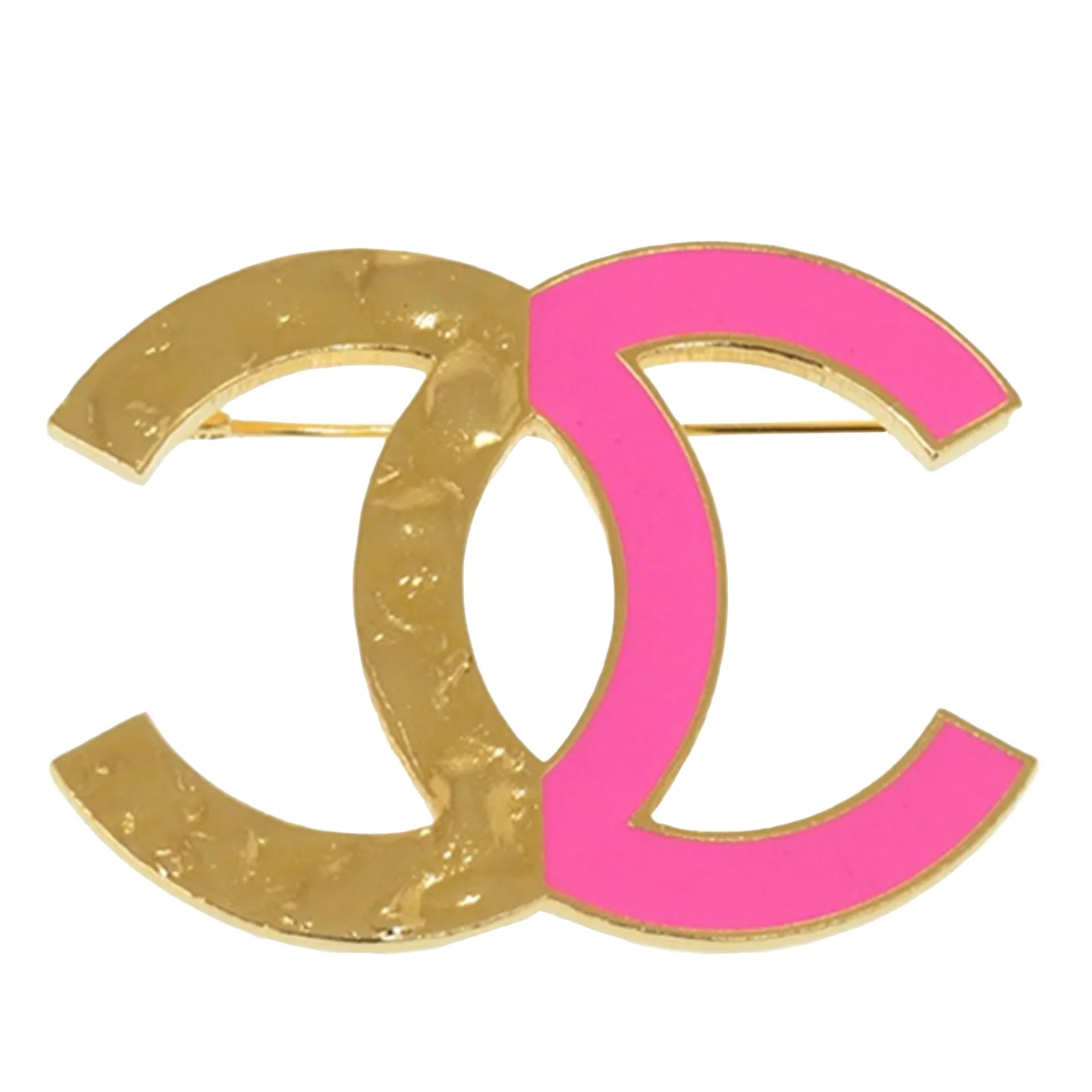 Chanel — CC Enamel Pin Brooch — Jewelry — resale