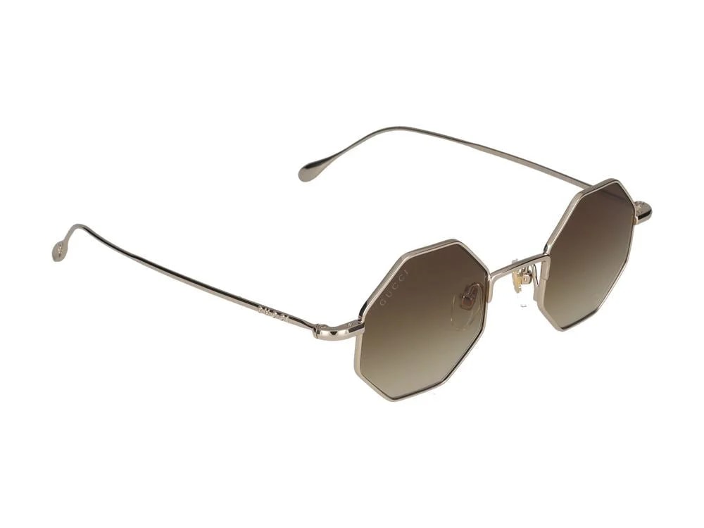 Gucci Gg1814s Octagonal Metal Frame Sunglasses — 3