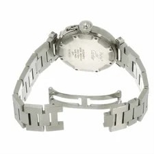 Cartier PashaC Meridian GMT W31029M7 Automatic Silver Dial 90339022 4