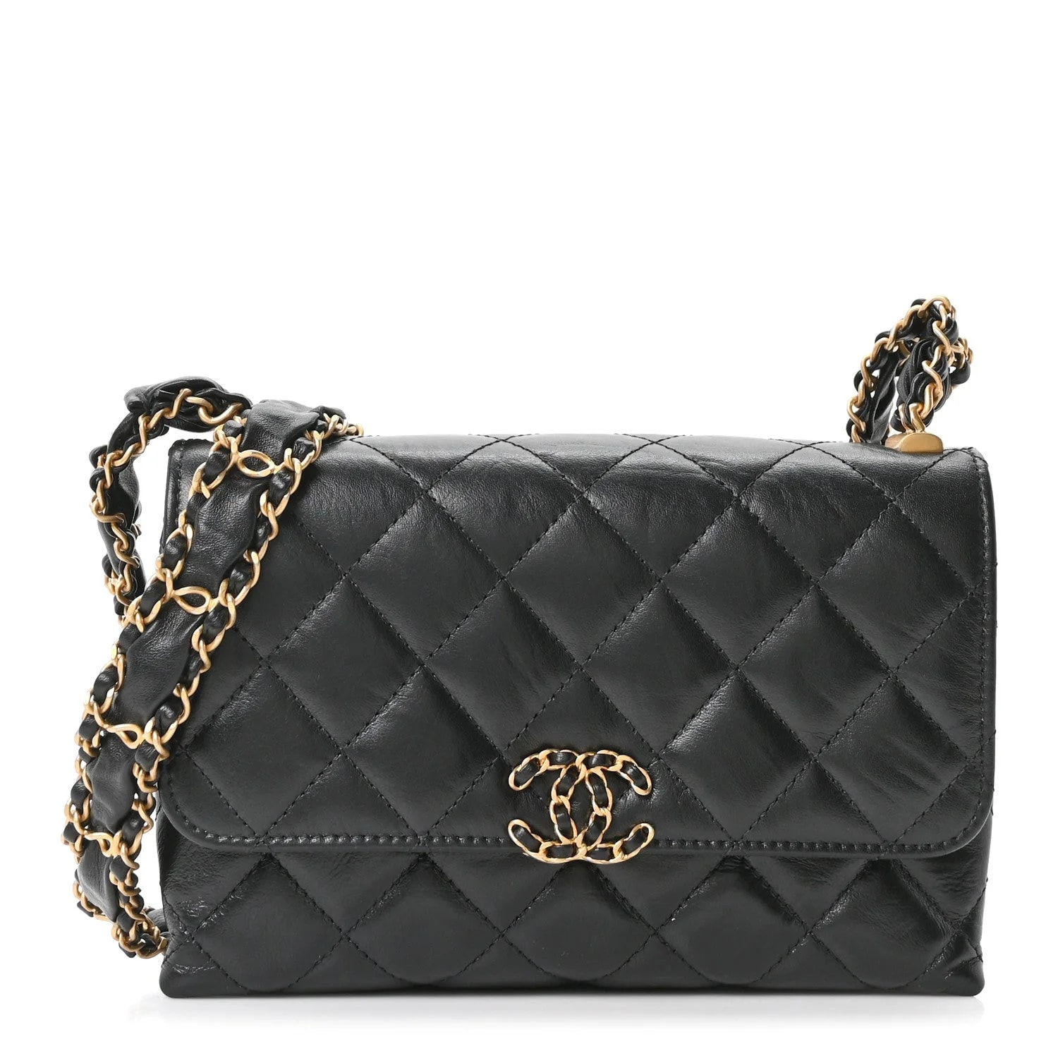 Chanel — Chanel 19 Chain Flap Wallet — Handbag — resale