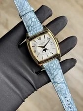 Patek Philippe — Patek Philippe Gondolo Calendario White Yellow Gold Preowned 2009 5135J-001 — Watch — resale