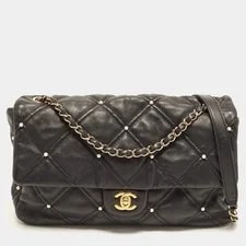 Chanel — Chanel Embellished CC Single Flap — Handbag — resale