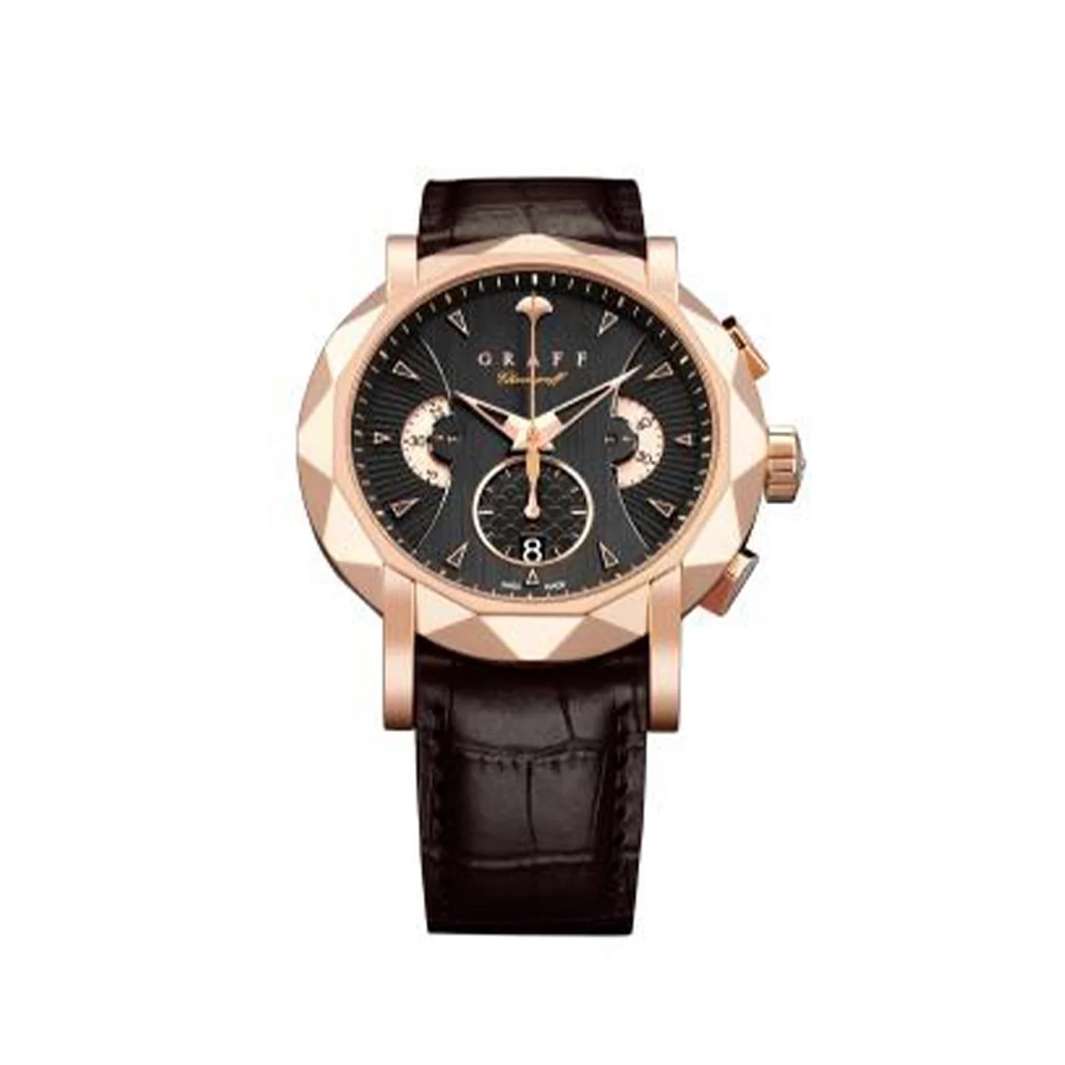 Worldofluxuryus — Graff Sport ChronoGraff Chronograph 18K Rose Gold — Watch — resale
