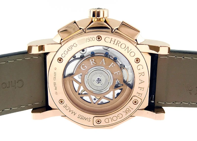 Graff Sport ChronoGraff Chronograph 18K Rose Gold 2