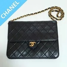 Chanel — Chanel Matelassé Quilted Flap Baguette Classic — Handbag — resale