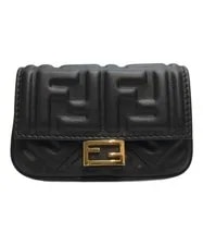 Fendi — Fendi Nano Baguette Chain Wallet Quilted From Japan ＃TB — Handbag — resale