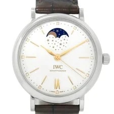 IWC — IWC Portofino Moonphase IW459011 / Silver Dial From Japan w0623 — Watch — resale